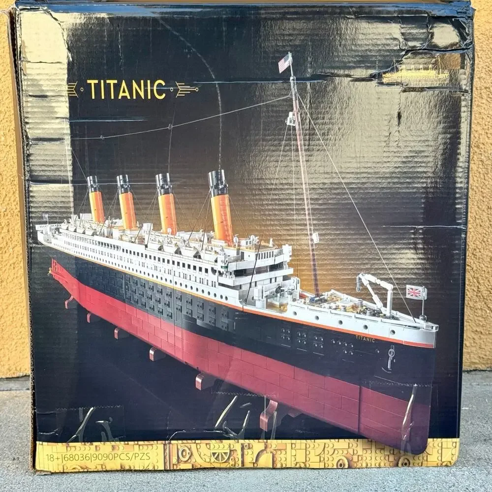 Custom Titanic Building Blocks Set Compatible With LEGO For 10294 New In Box